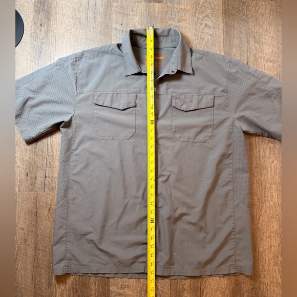 5.11 Tactical Men's Freedom Flex Woven Short Sleeve Tactical Shirt Gorpore Sz L - Picture 12 of 16